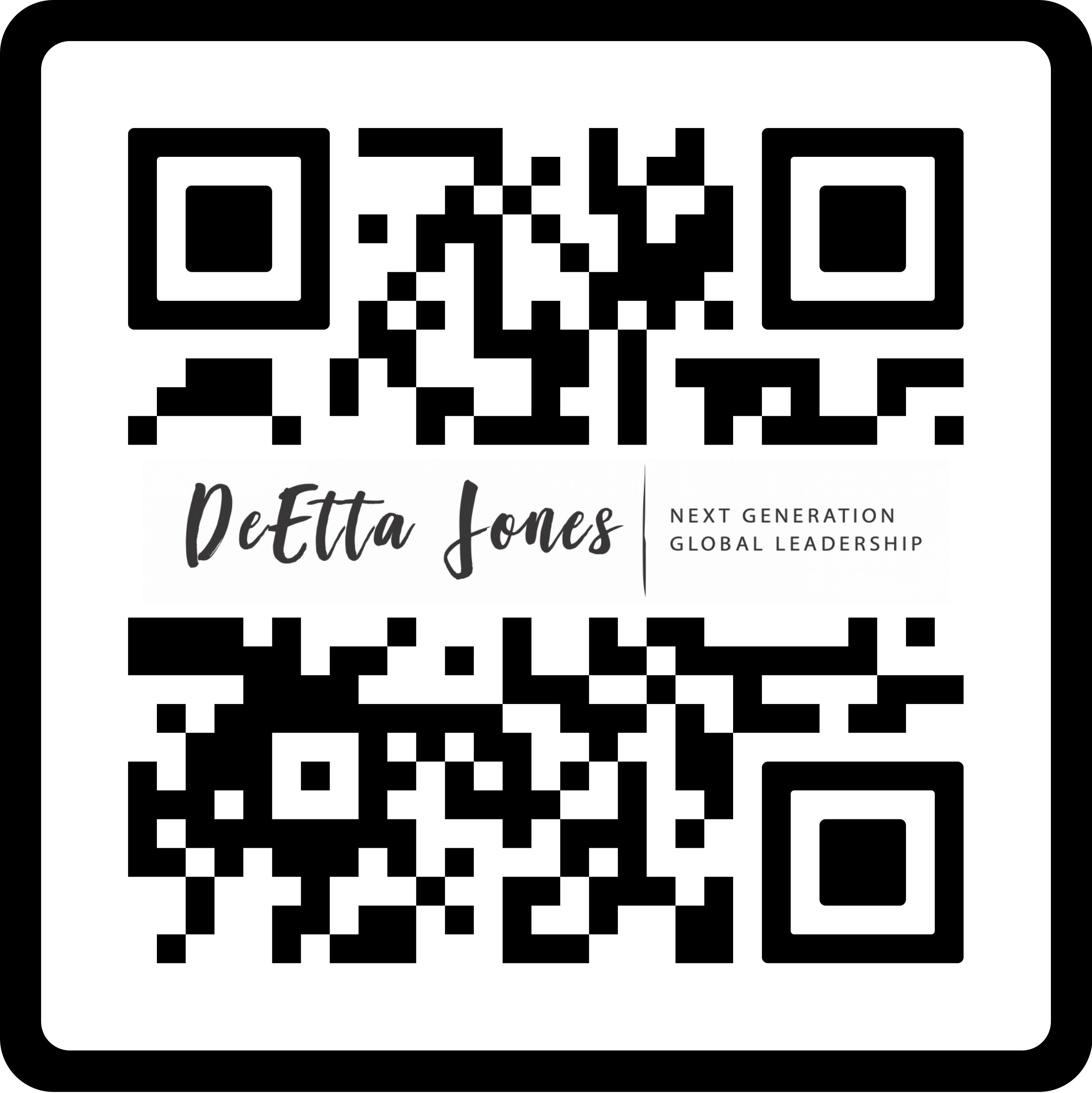 DeEtta Jones Business Card
